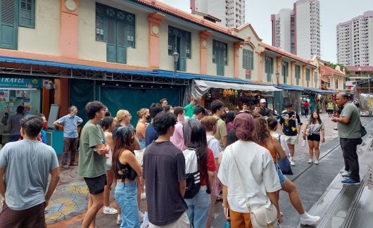 singapore student tour around city