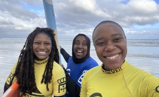 surfing in cape town south africa