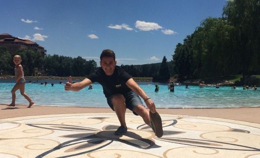 employee splits at waterpark