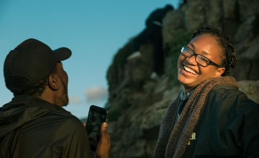 frederick douglass global scholar smiling cape town