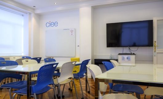 madrid classroom at ciee center spain