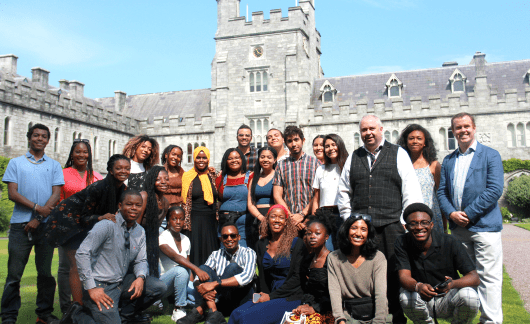 student group of frederick douglass global scholars 2021