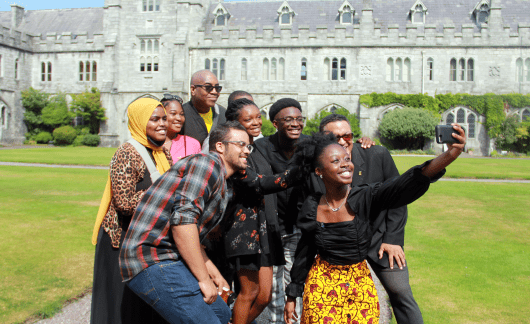 frederick douglass fellows dublin group selfie