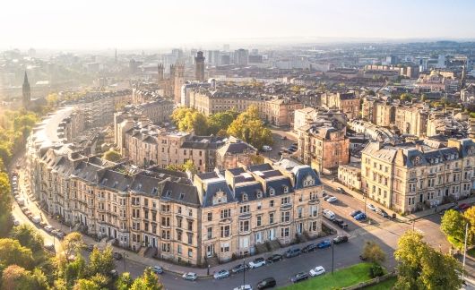 glasgow downtown residential buildings