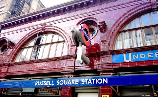 London Russel Square metro station
