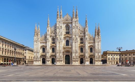 famous building milan italy