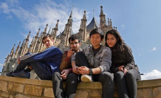 cu boulder students in prague