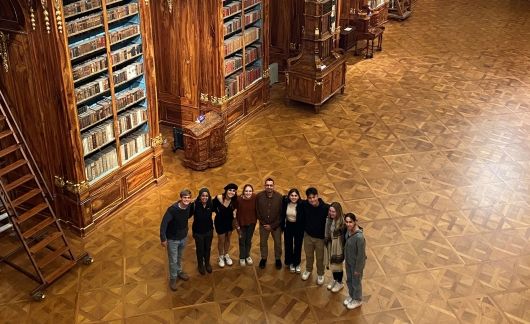 starhov library prague student group