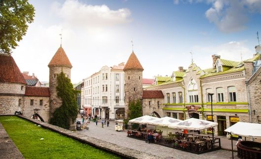 Tallinn Old Town market