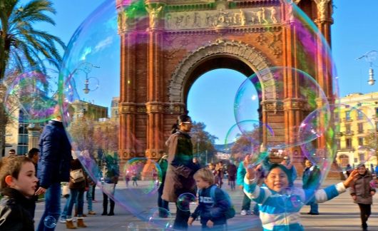 bubble barcelona arc