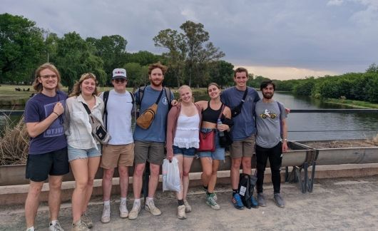 student excursion outside buenos aires