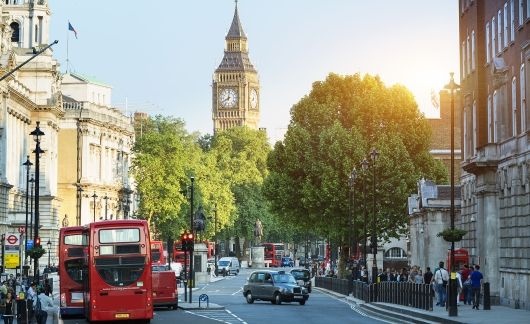 London Big Ben treet