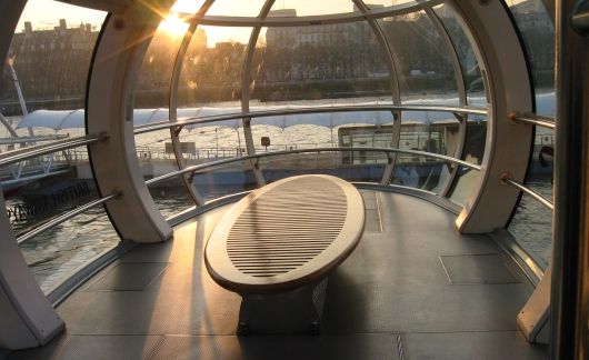 London Eye interior