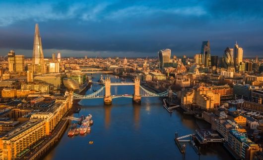 London Thames aerial