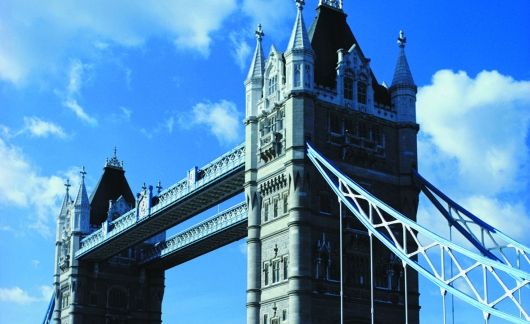 London Tower Bridge close up