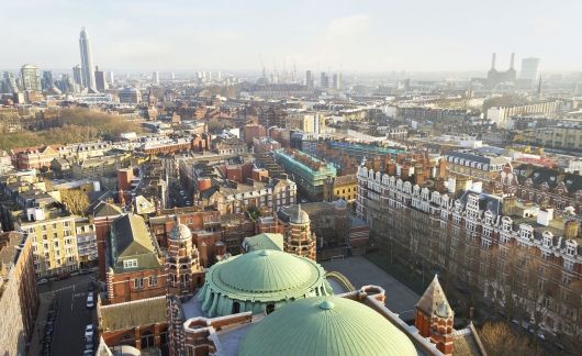 London Westminster Cathedral aerial