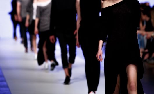 Milan fashion runway