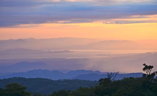 sunset monteverde costa rica