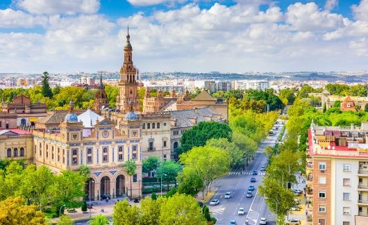 Seville skyline