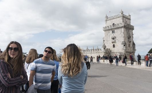 portugal castle visit study abroad students