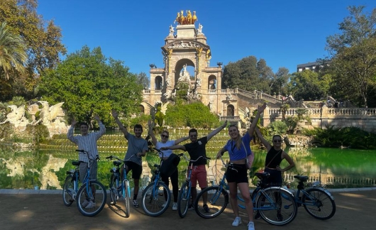 barcelona park bike excursion