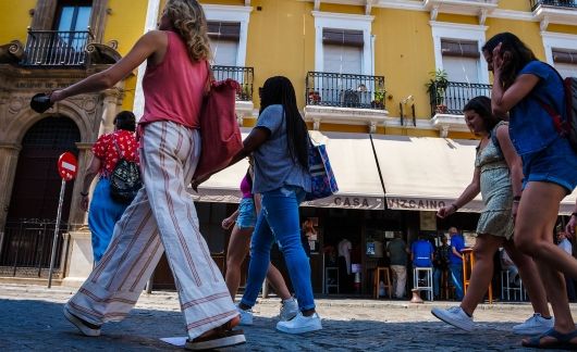 exploring downtown seville study abroad