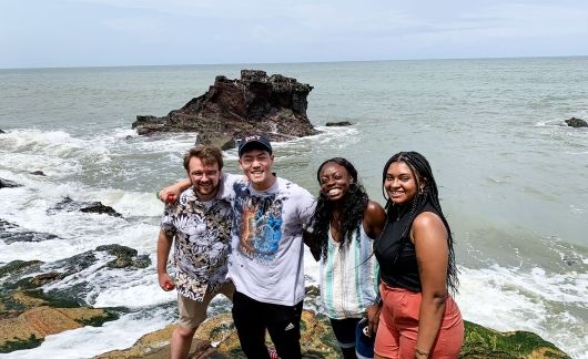 legon four students at the coast