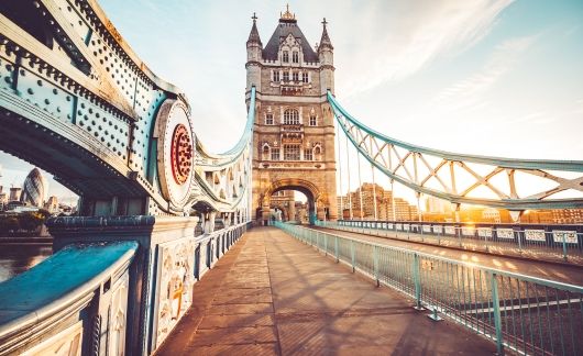 london bridge sunset