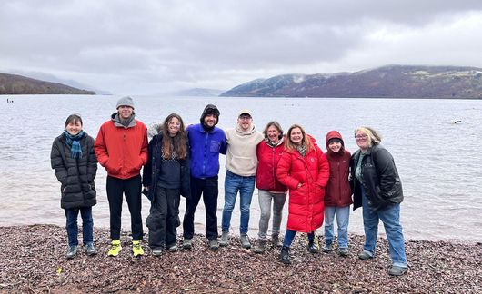 edinburgh study abroad excursion student group lake