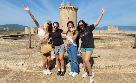 palma study abroad students