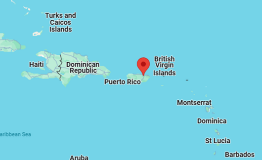 red pin san juan map