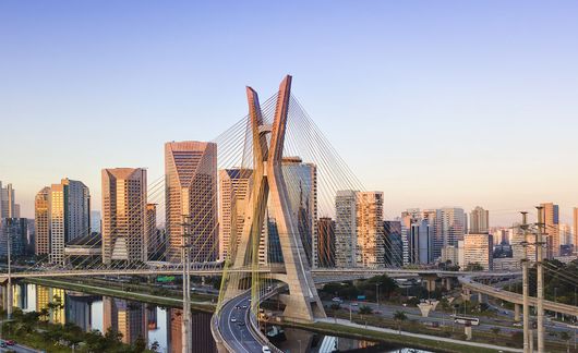 brazil study abroad sao paulo cityscape bridge