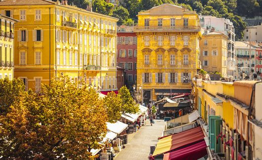 Nice France Flower Market