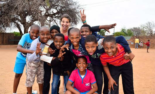 gaborone-student-with-school-children