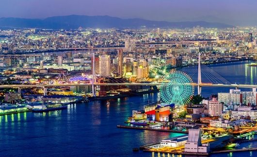 osaka-bay-view-ferris-wheel-twilight