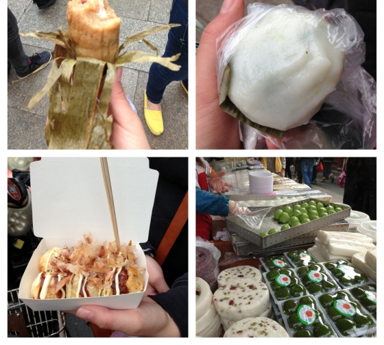 china food collage