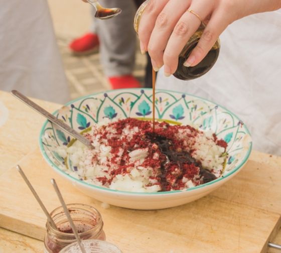 amman chili oil class over rice jordan