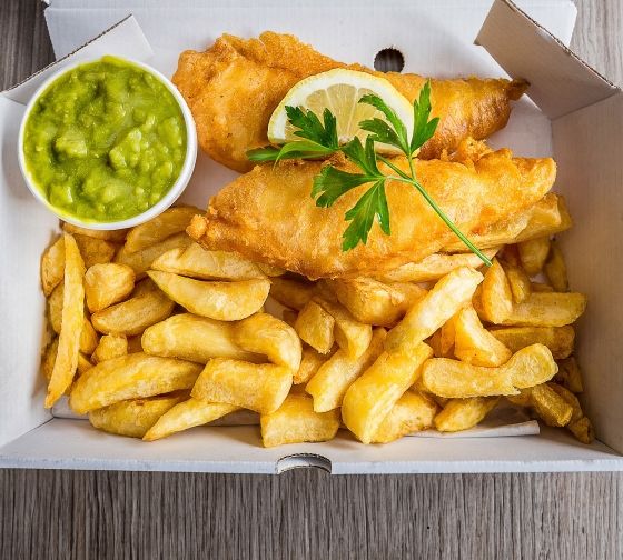 london fish and chips