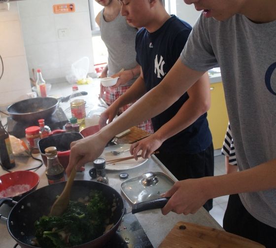 students cook abroad beijing dorm ciee