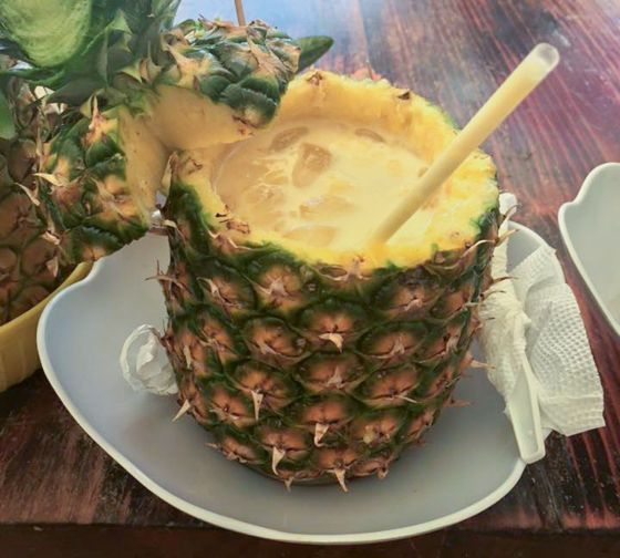 santiago dr pineapple drink