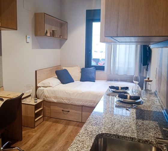 Barcelona housing livensa single bed