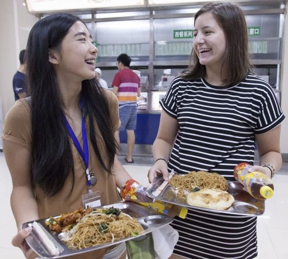 beijing housing food cafeteria
