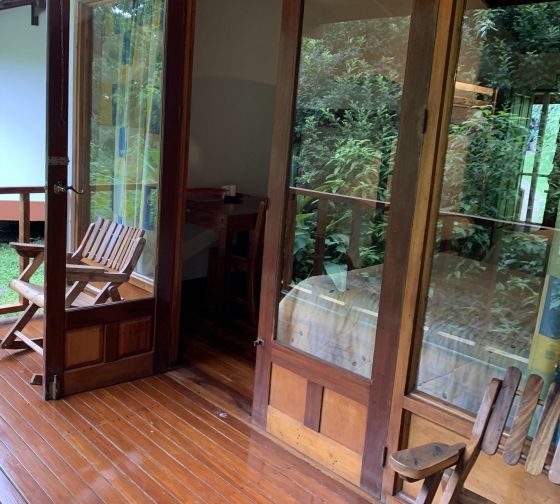 monteverde housing cabana balcony