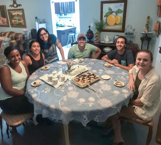 santiago dr housing homestay dining room 