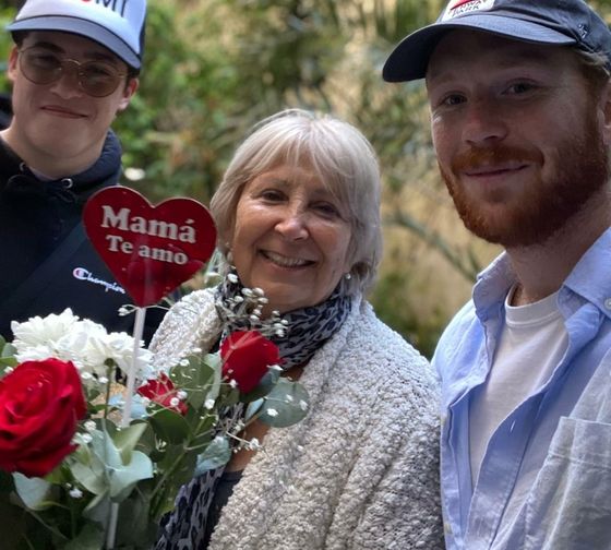 Buenos Aires celebrate mothers day with host mom