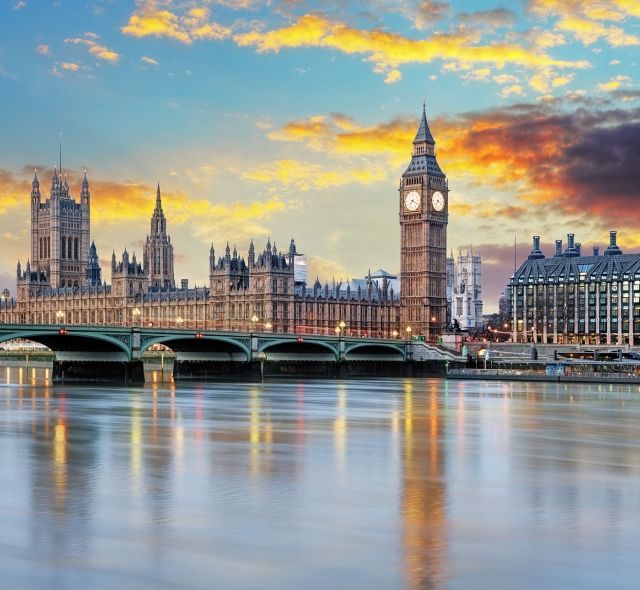 london historic buildings sunset big ben