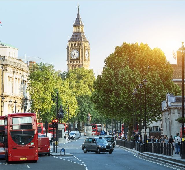 London Big Ben treet