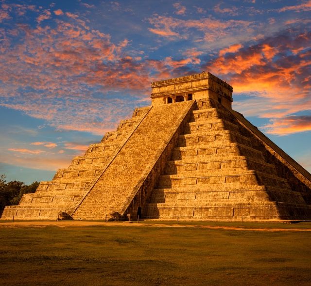 Yucatan pyramid