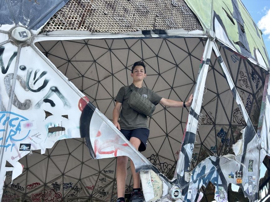 Top of Teufelsberg 