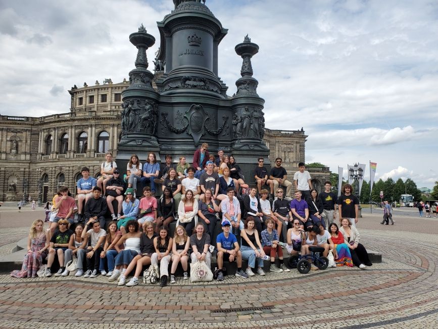 German Language & Culture Program Participants in Dresden